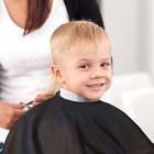 Hair Cutting Cape With Adjustable Snap Closure  Professional Barber Cape  Large