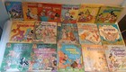 Vintage Walt Disney Cassette Tapes   Read-along Book Collection 