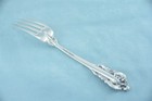 Wallace Grande Baroque Sterling Silver 8  True Dinner Fork No Monogram