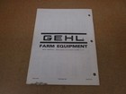 Gehl Company 1465 Round Baler Hay Service Parts Manual Catalog Original 904113