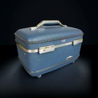 American Tourister Tiara Train Case 1970s Vtg Hard Side Suitcase With Tray
