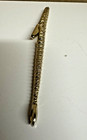 Org 70   s Vintage Unused  3 5 Inch Gold Plated Cigarette Tobacco Roach Clip Spoon