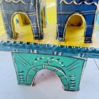 Mexican Folk Art Pottery Candelario Medrano Signed Church