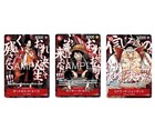 One Piece Promo Saikyo Jump  Luffy-ace-newgate Promo Sealed Pack 3 Cards Set
