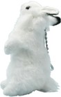 Hansa 6458 Keychain White Rabbit L11 5 Cm