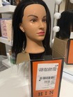 Hairingrid 20 -22 Mannequin Training Head 100  Real Hair  Excellent Condition