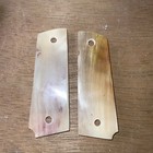 1911 Full Size Pistol Grips Genuine Rams Horn  Standard 1911  e18 
