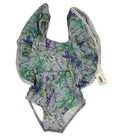Janie And Jack Toddler Girls Floral Ruffle Swimsuit Size 2t Nwt  44