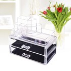  3 Tier Drawers Stackable Cosmetics Makeup Organizer And Jewelry Storage Display