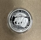 2013 Somalia 100 Shillings High Relief Elephant 1 Oz  999 Silver  Ogp