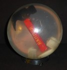 Vintage Unique 15 Lb Bowling Ball Clear Hammer Translucent Limited Style