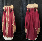 Vintage Italian Renaissance Courtesan Wedding Dress 16th Century Fairy Elven