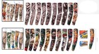Realistic 20pcs Temporary Tattoo Arm Sleeves With Uv Protection - Unique Designs