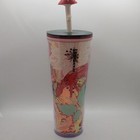Nwt Starbucks Enchanted Forrest Tumbler With Mushroom Straw Topper