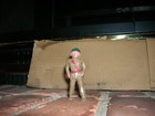Vintage Barclay Podfoot Toy Soldier Officer  B235 Metal