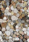 International - World Poundage 20 Pounds Of Foreign Coins  Very Few Canada  mex 