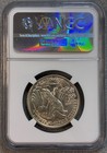 1937 Walking Liberty 50c Ngc Ms61