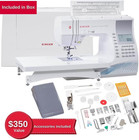 Singer Quantum Stylist 9960 Computerized Sewing   Quilting Machine With White