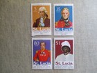 St  Lucia  Scott    359-362  Mnh