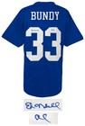 Ed O neill Signed Bundy  33 Polk High Blue Football Jersey W al -  schwartz Coa 