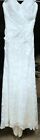 Ladies Sz 8 Ivory-white Lace Strapless Bridal Gown By Mary s   New nwt