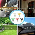 5x Quick Connect 1 4  Kit Pressure Washer Spray Tips Nozzles High Power Set