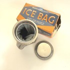 Vintage Davol Ice Bag 6  English Ice Bag Rubber Screw Cap Usa