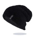 Beanie Knit Slouch Sport Beanie Lined Inside Extra Warm Available In 3 Colors