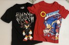 Sonic The Hedgehog And Shadow Two Shirt Bundle  6   7 Size T-shirt