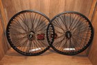 20  Bmx  Bike Wheelset Front   Rear   Pegs Freewheel Included  Bmx Wheels