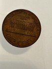 1968-d Lincoln Memorial Cent Penny Rim Error  L  And In God We Trust