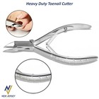 Stainless Steel Toenail Clipper For Ingrown Thick Nails Wide Jaw Toe Nail Cutter