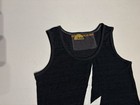 Aviator Nation Shirt Kids 10 Gray Lightning Print Tank Top Tee Cotton Beach Usa