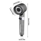 Iondrops Filtered Shower Head With Handheld high Pressure Showerhead W   