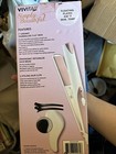 Vivitar Professional Flat Iron Set  Ceramic Hair Straightener And Detangle Brush
