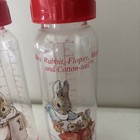 Lot Of 2 Vintage Peter Rabbit Evenflo Bottle Novelty 8oz 1995