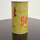 Squirt Vintage Soda Advertising Can 12 Fl Oz Pull Tab Yellow Red