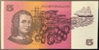 1991 Australia  Paper Money - 5 Dollars Uncirculated Banknote 