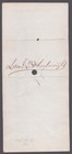 Mayor George Opdyke - Autographed Signed Check 12 31 1863 With Co-signers