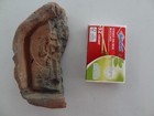 Antique Mongolian Tibetan Buddhist Handmade Clay Tsa Tsa  Fragment