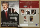Rod Stewart Vintage 2005 Fold Open Promo Trade Ad Poster For Songbook Cd Mint