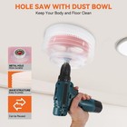 6 1 8 Hole Saw For Recessed Lights  6 125 Inch Bi-metal 6-1 8 Inch  Orange 