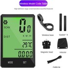 Wireless Bike Computer 2 8   Lcd Waterproof Bicycle Speedometer Cycling Odometer