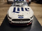 2019 Brad Keselowski  2 Miller Lite Patriotic Signed Mustang 1 24 Mint Coa