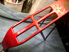 Original 1950s  Schwinn Jaguar 4 Hole Bicycle Rack  With Non-working Light