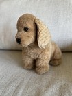 Vintage Applause Plush Cocker Spaniel Puppy Dog Copper Realistic Avanti 1986 12   