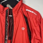 Pearl Izumi Cycling Jacket Men   s Xl Elite Series Black Red Full Zip Windbreaker