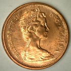 1967 Canada One Cent Coin Au 1c Canadian Penny Dove Almost Uncirculated