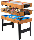 Multiple Foosball Table  3 In 1 Game Table With Soccer  Sling  Horkey Game  48  