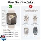 Tensea  3pcs For Apple Watch Screen Protector Case 41mm Series 9 